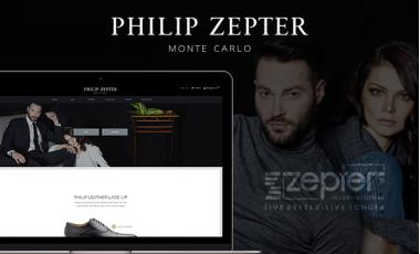 A new website for the luxury products of the global brand Philip Zepter is published